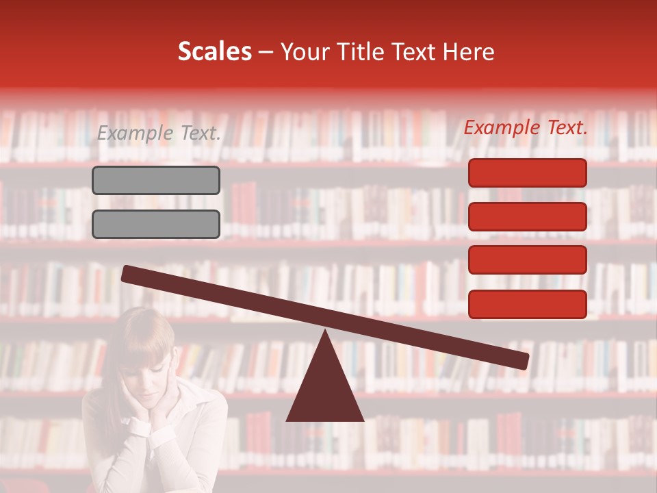 Holding Reading Learning PowerPoint Template