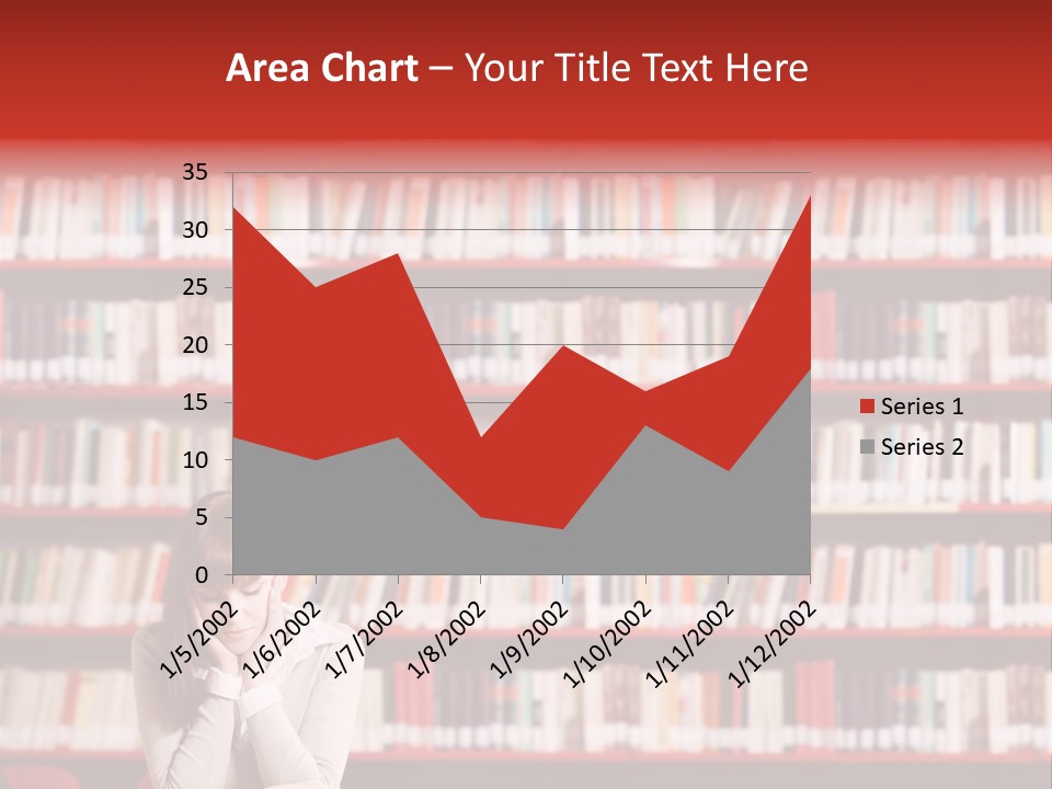 Holding Reading Learning PowerPoint Template
