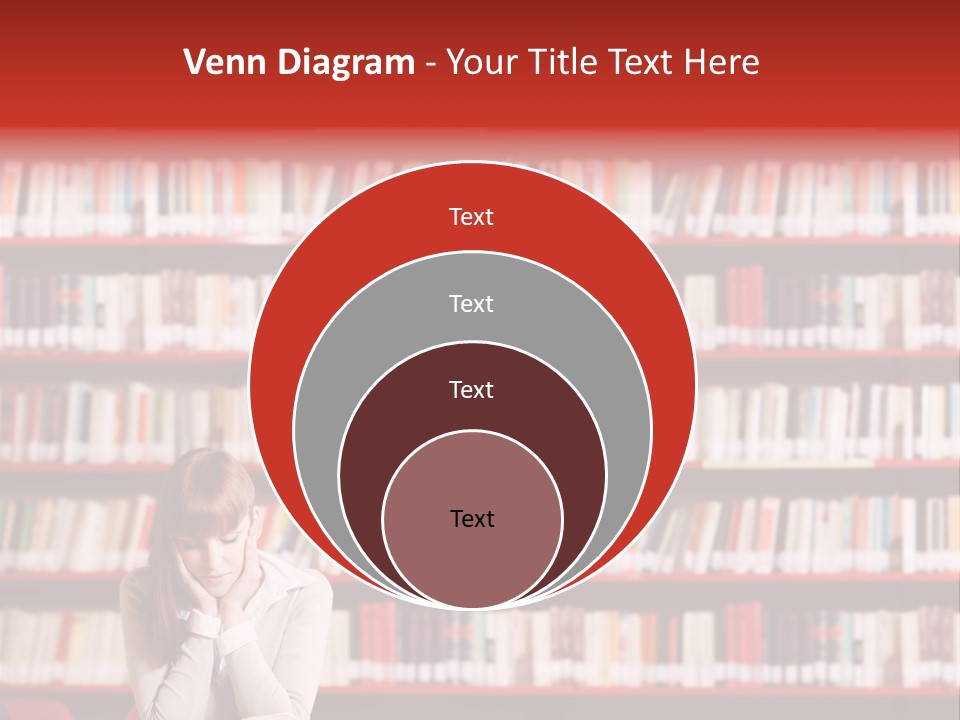 Holding Reading Learning PowerPoint Template