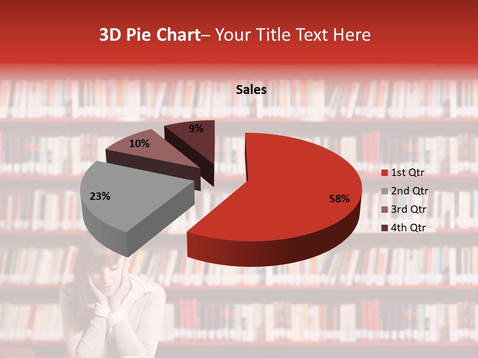 Holding Reading Learning PowerPoint Template