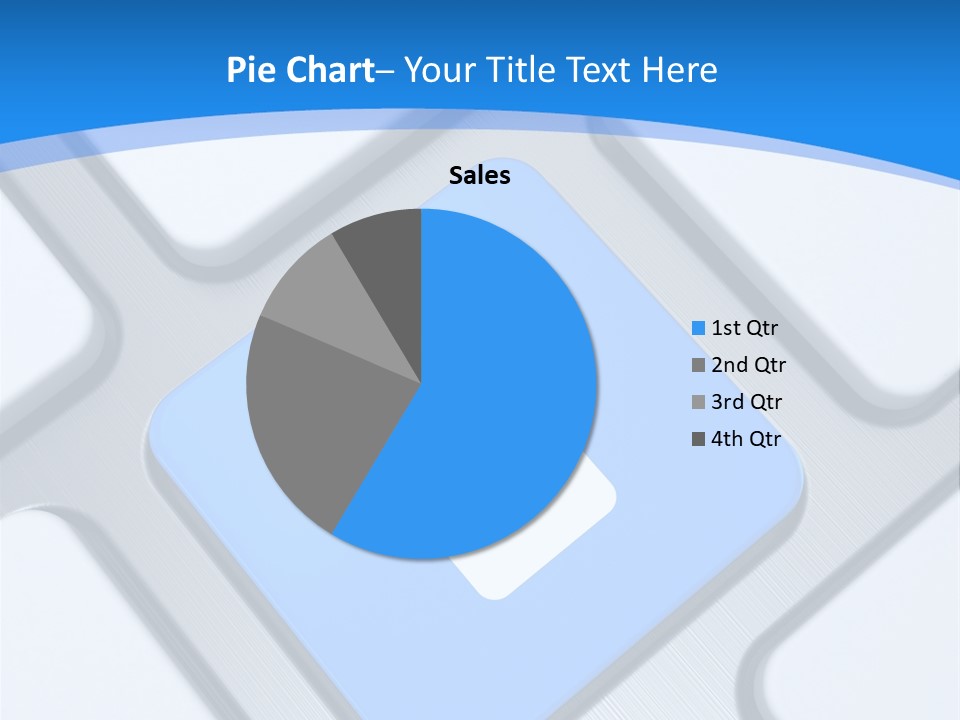 Blue Safety Secure PowerPoint Template