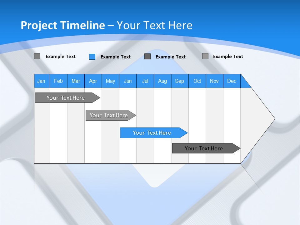 Blue Safety Secure PowerPoint Template