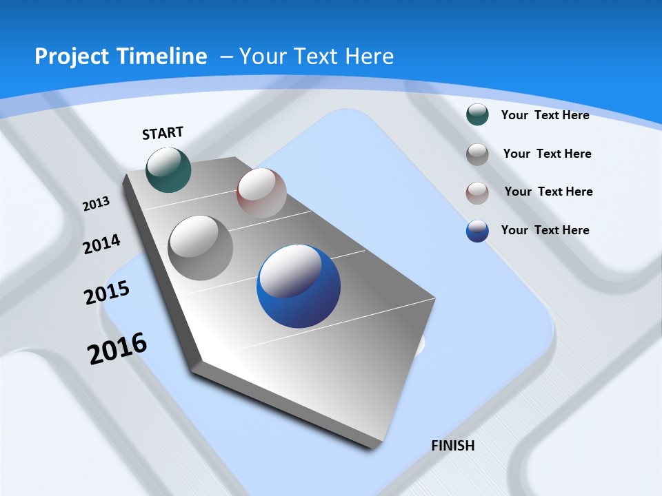Blue Safety Secure PowerPoint Template