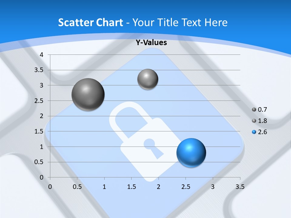 Blue Safety Secure PowerPoint Template