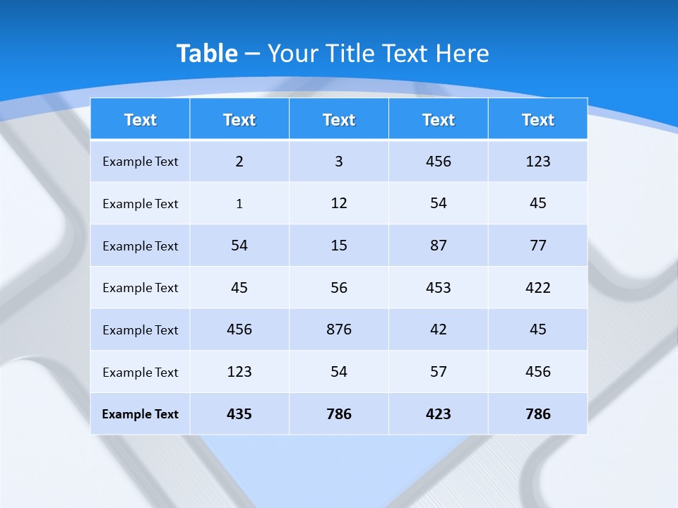Blue Safety Secure PowerPoint Template