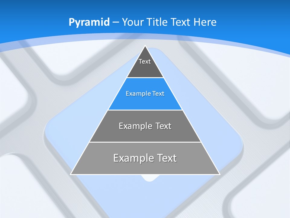 Blue Safety Secure PowerPoint Template