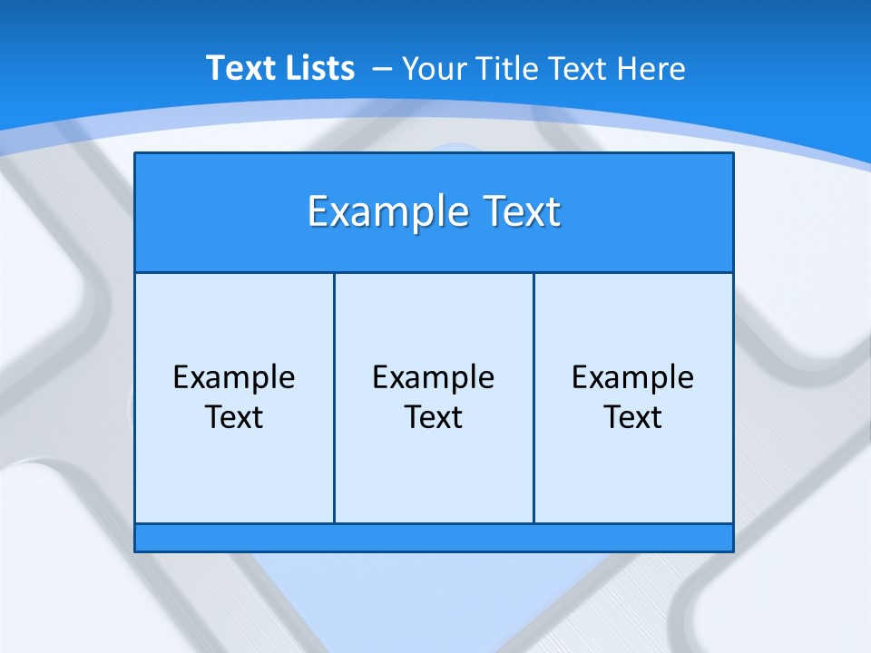 Blue Safety Secure PowerPoint Template