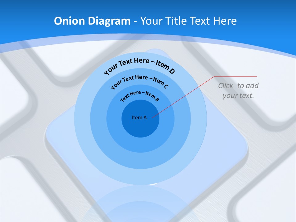 Blue Safety Secure PowerPoint Template