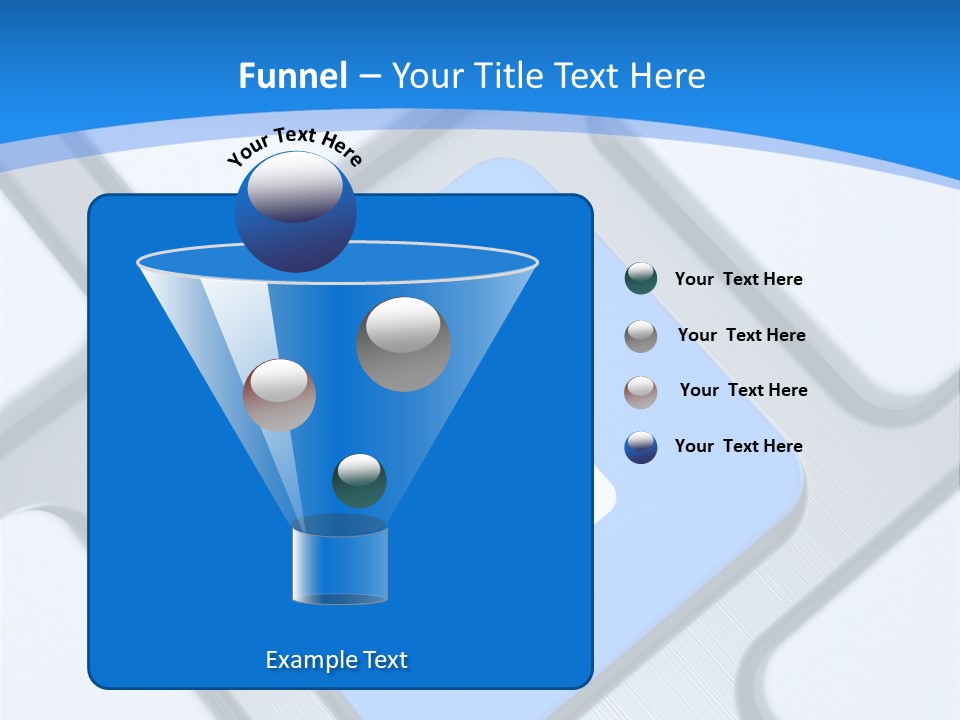 Blue Safety Secure PowerPoint Template