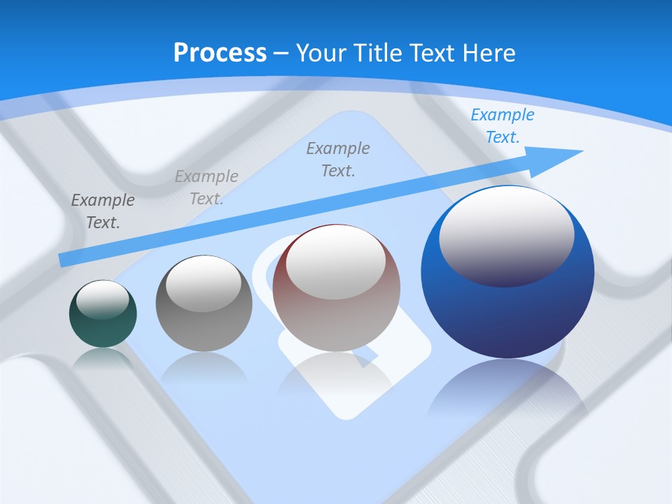 Blue Safety Secure PowerPoint Template