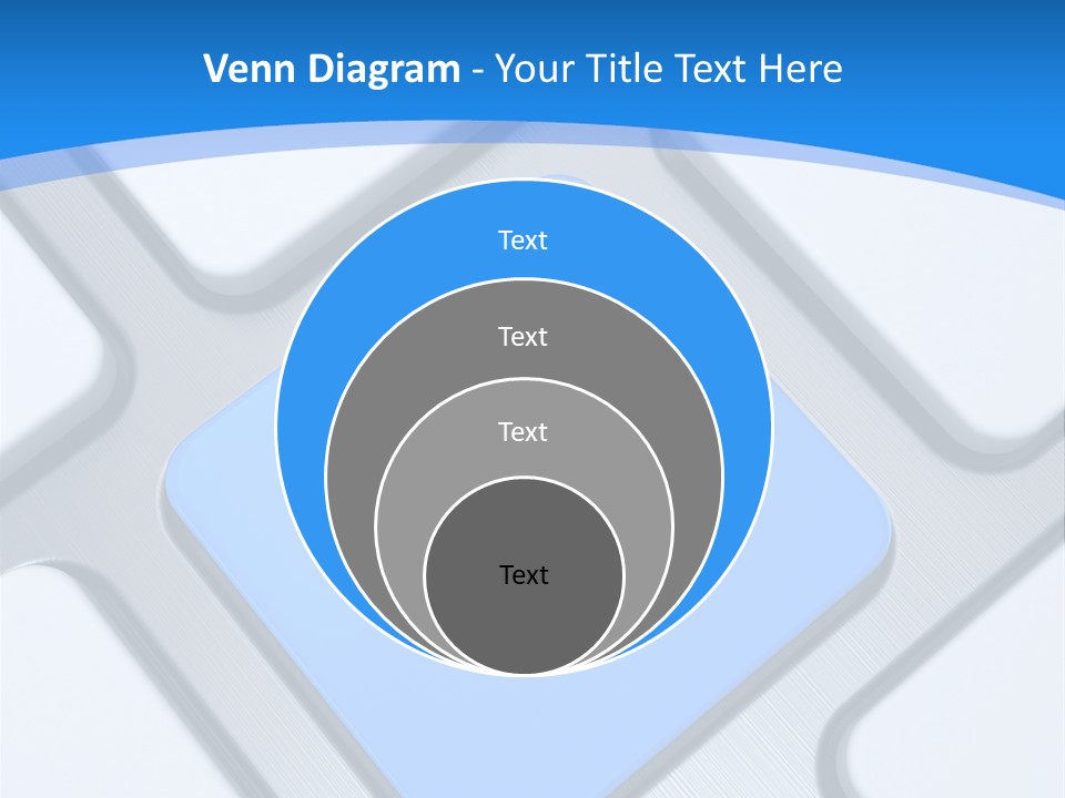 Blue Safety Secure PowerPoint Template