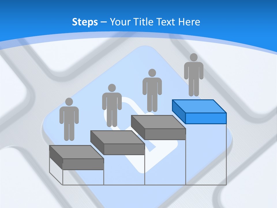 Blue Safety Secure PowerPoint Template