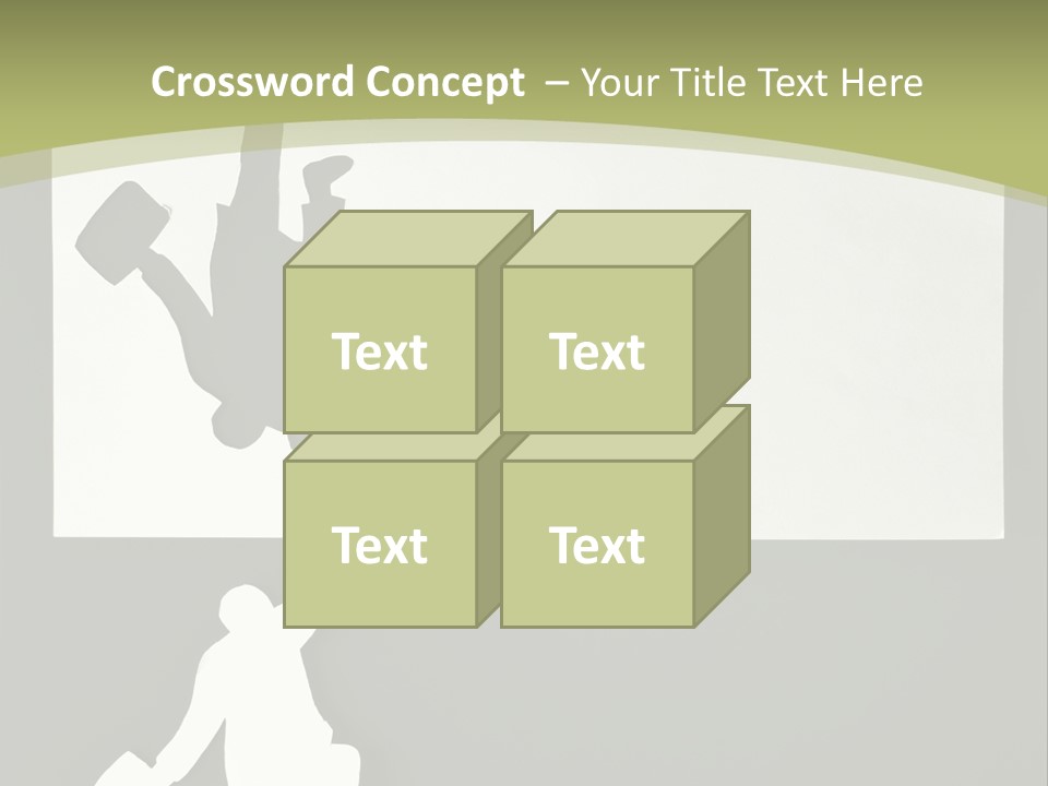 Paper Crisis Metaphors PowerPoint Template