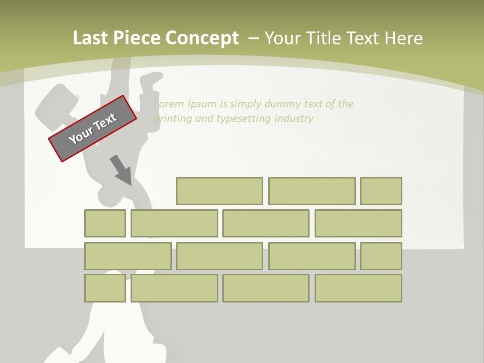 Paper Crisis Metaphors PowerPoint Template