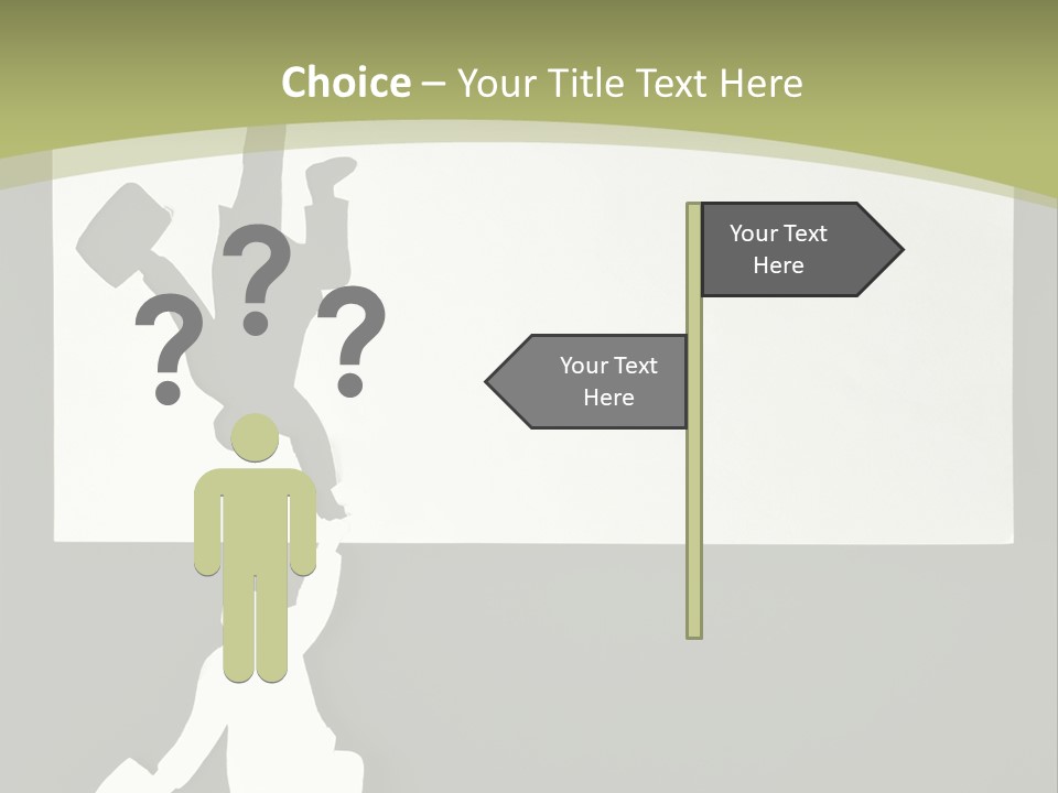 Paper Crisis Metaphors PowerPoint Template