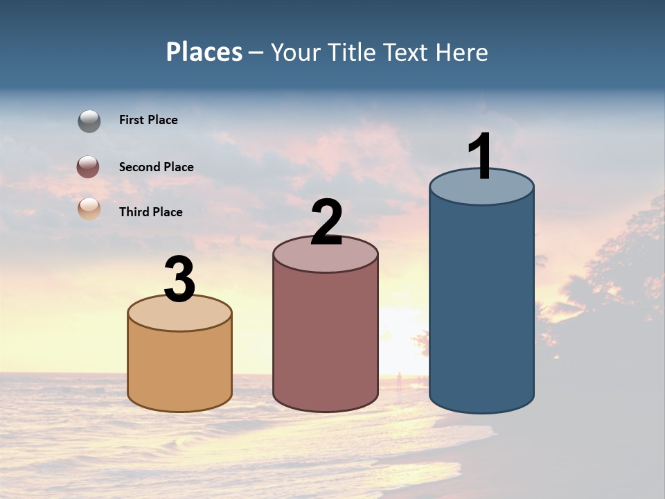 Ocean Duck Tropical Beach PowerPoint Template