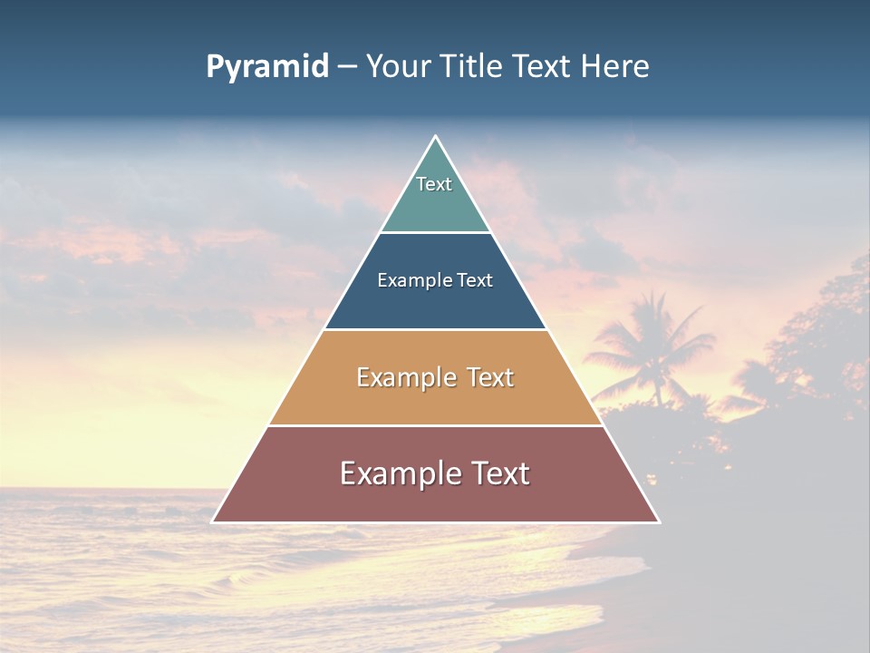 Ocean Duck Tropical Beach PowerPoint Template