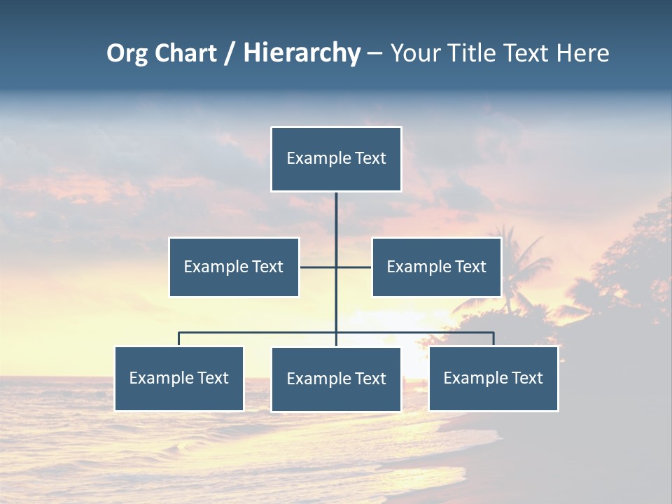 Ocean Duck Tropical Beach PowerPoint Template