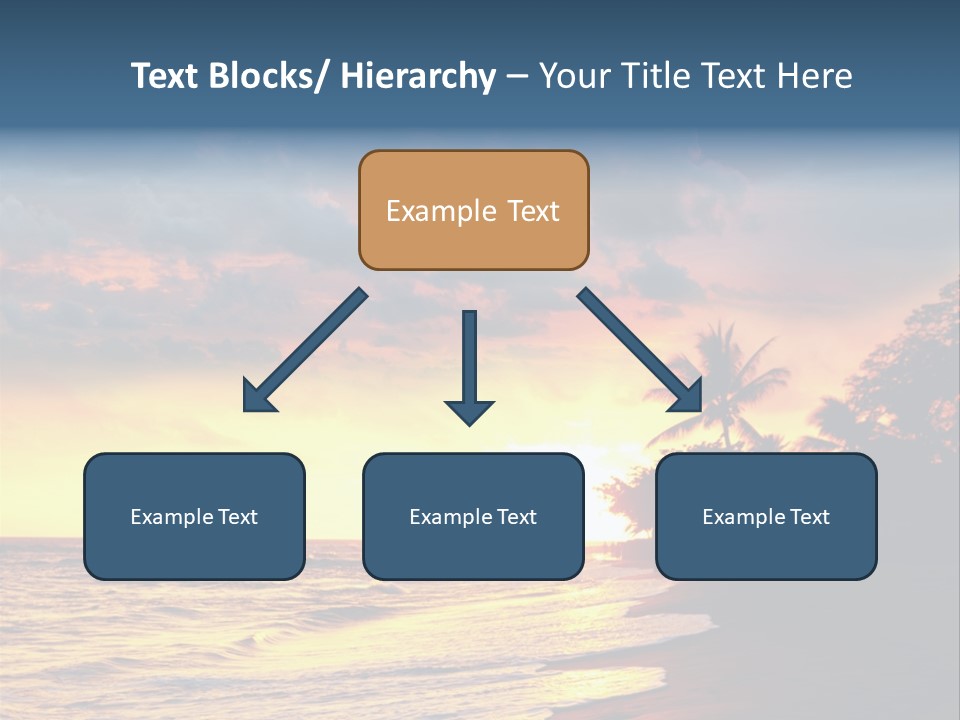 Ocean Duck Tropical Beach PowerPoint Template