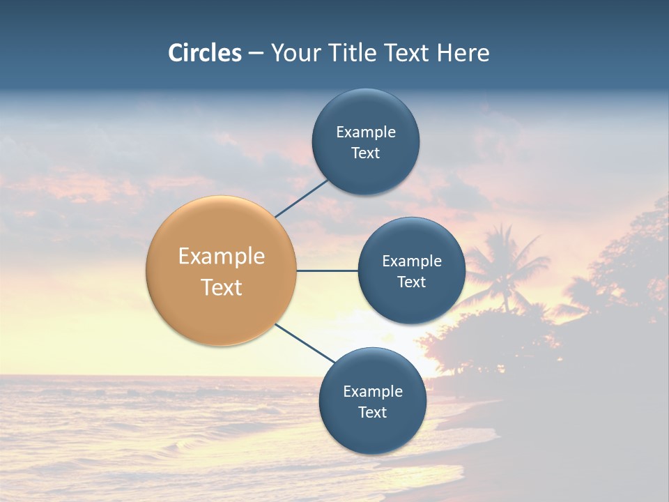 Ocean Duck Tropical Beach PowerPoint Template