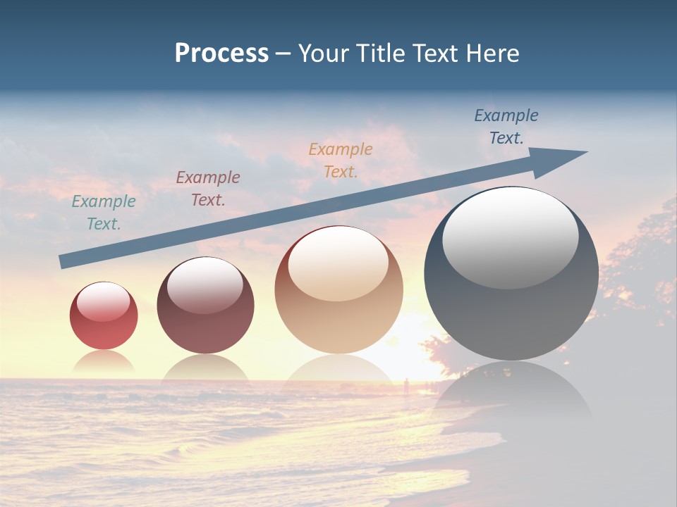 Ocean Duck Tropical Beach PowerPoint Template