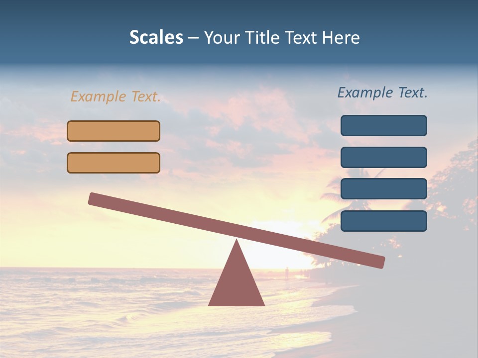 Ocean Duck Tropical Beach PowerPoint Template