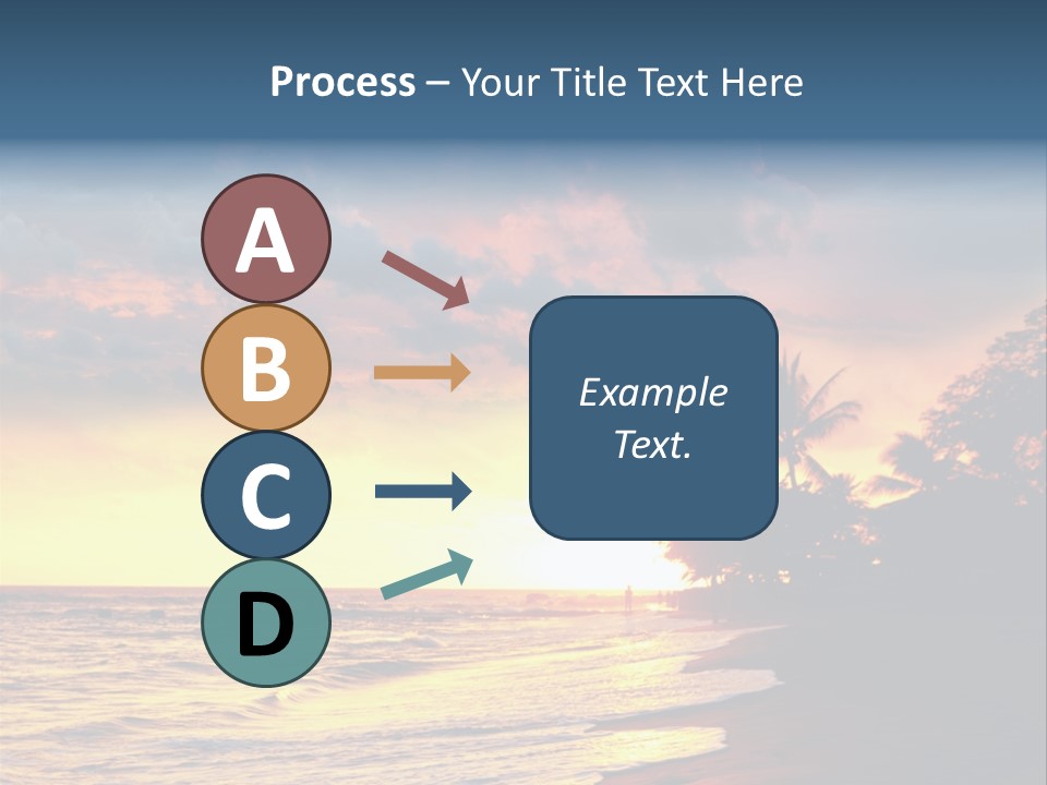 Ocean Duck Tropical Beach PowerPoint Template