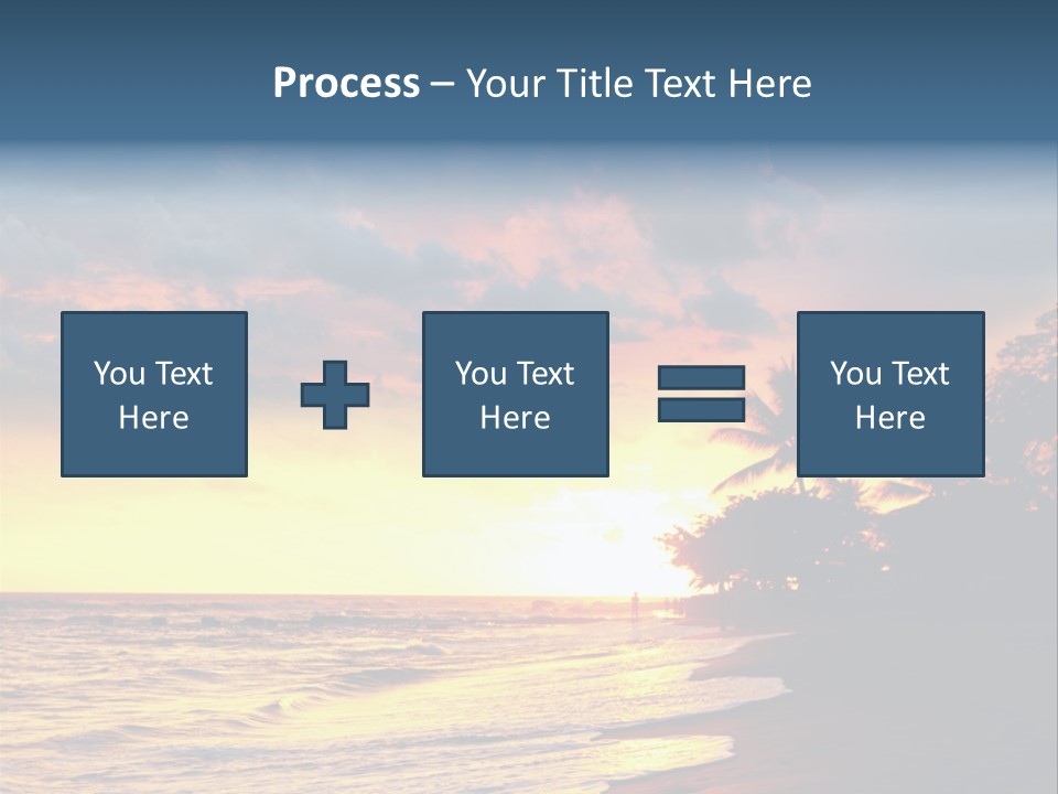Ocean Duck Tropical Beach PowerPoint Template