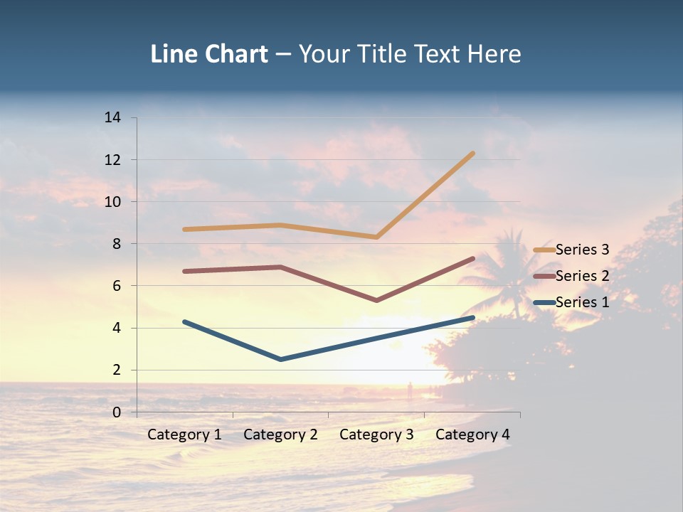 Ocean Duck Tropical Beach PowerPoint Template