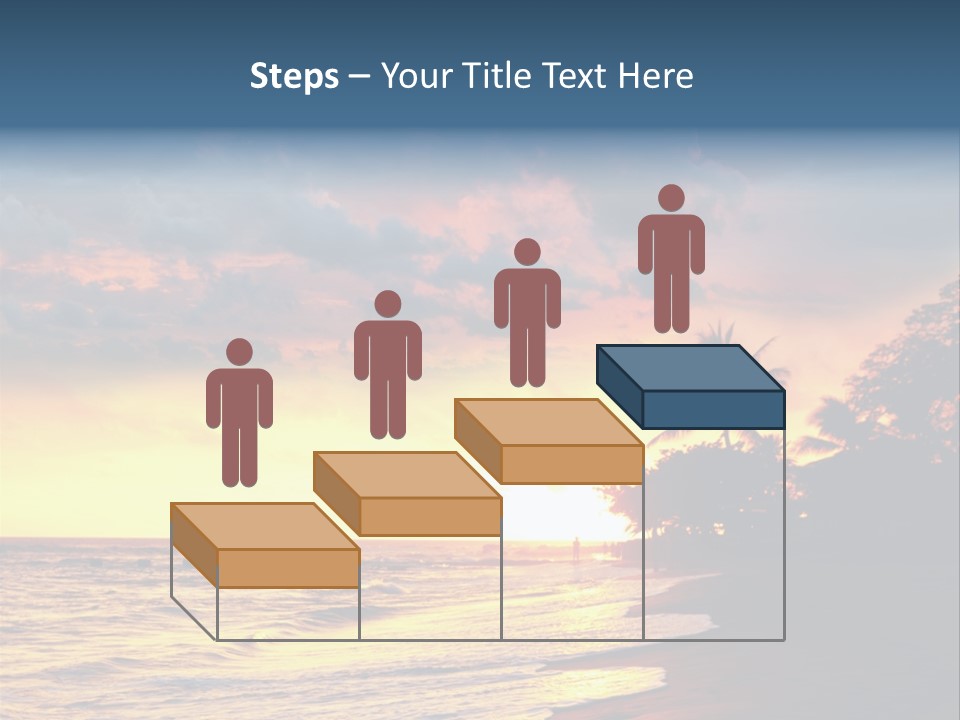 Ocean Duck Tropical Beach PowerPoint Template