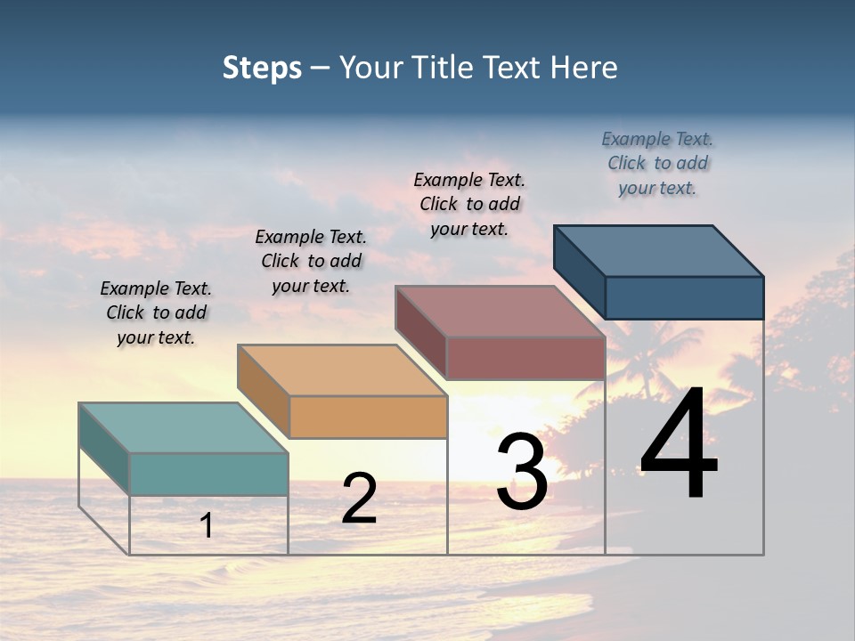 Ocean Duck Tropical Beach PowerPoint Template