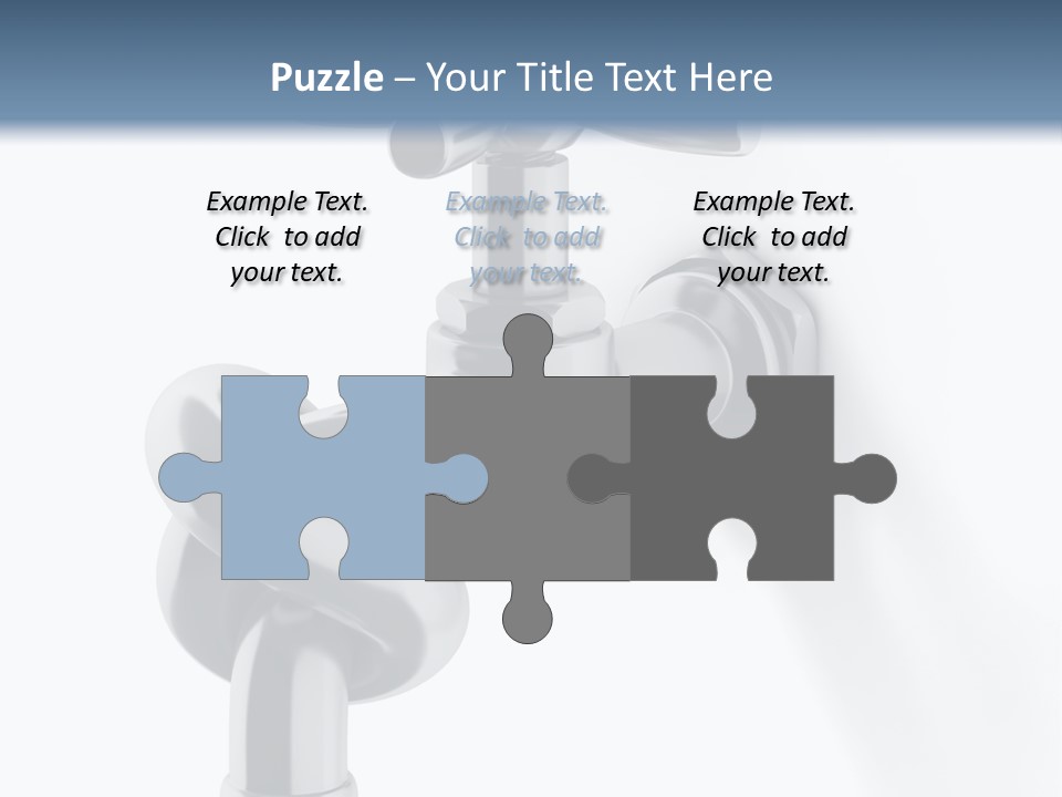 Leak Symbol Economy PowerPoint Template