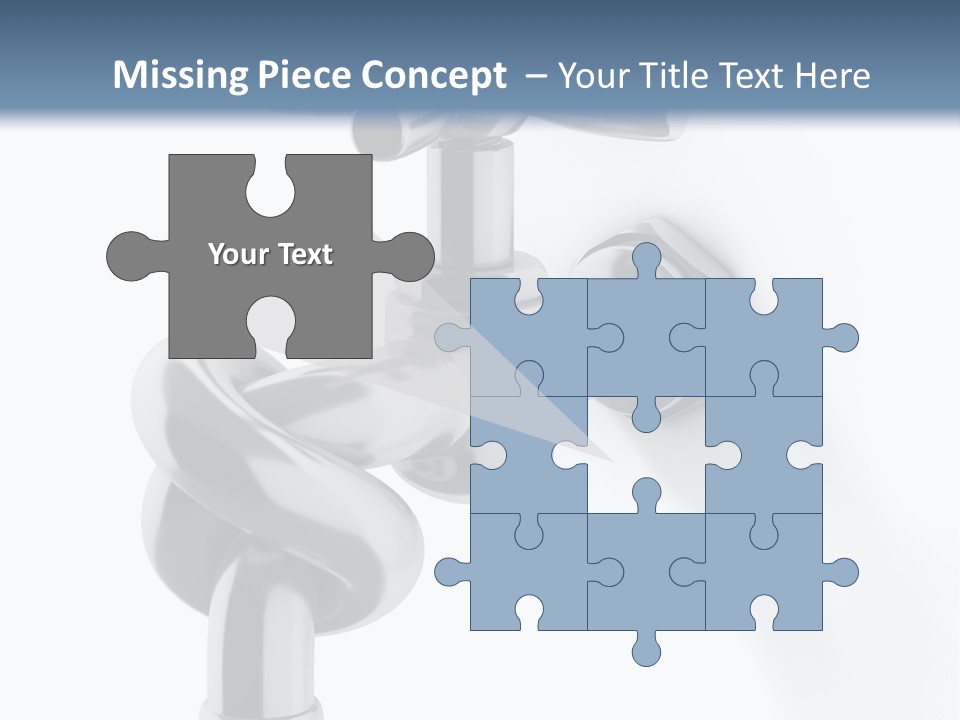 Leak Symbol Economy PowerPoint Template