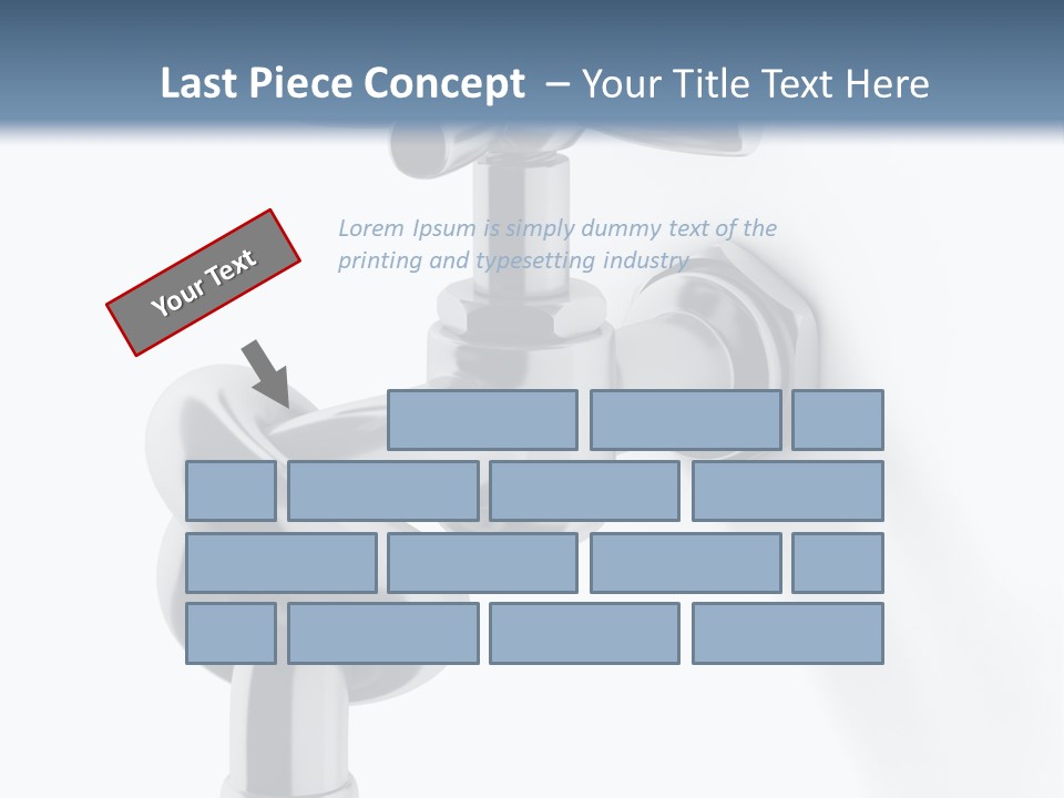 Leak Symbol Economy PowerPoint Template