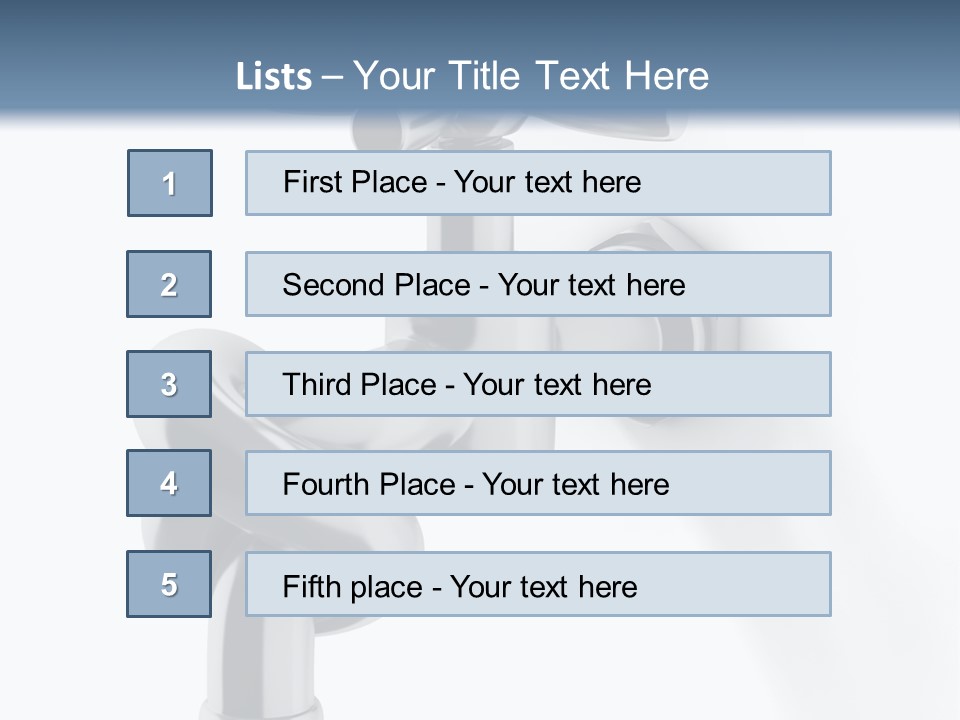 Leak Symbol Economy PowerPoint Template