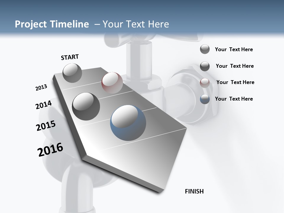 Leak Symbol Economy PowerPoint Template