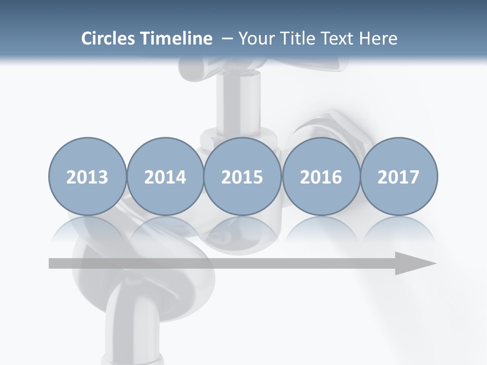 Leak Symbol Economy PowerPoint Template