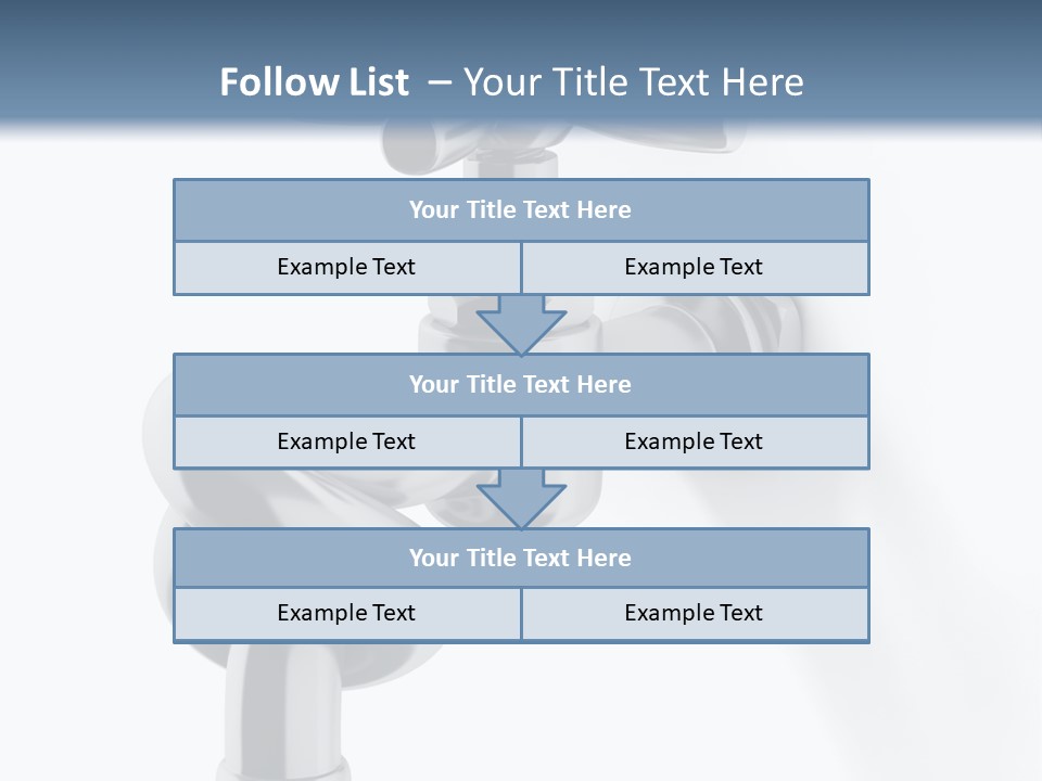 Leak Symbol Economy PowerPoint Template
