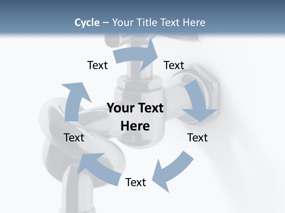 Leak Symbol Economy PowerPoint Template