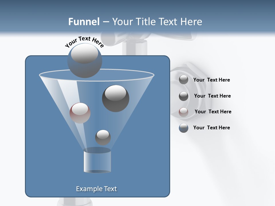 Leak Symbol Economy PowerPoint Template