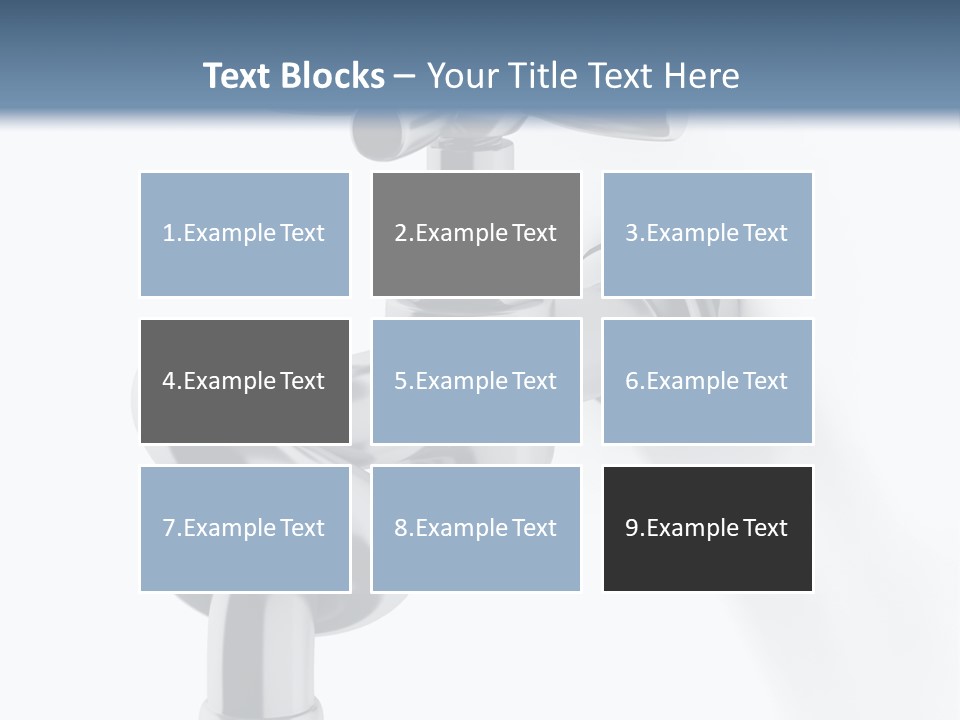 Leak Symbol Economy PowerPoint Template