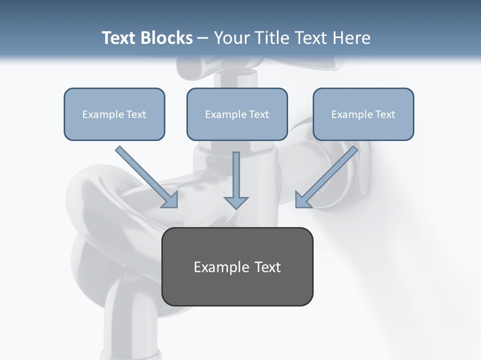 Leak Symbol Economy PowerPoint Template