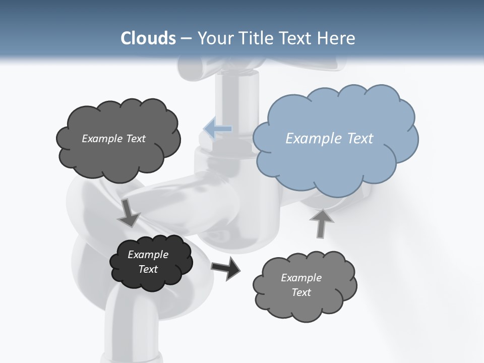 Leak Symbol Economy PowerPoint Template