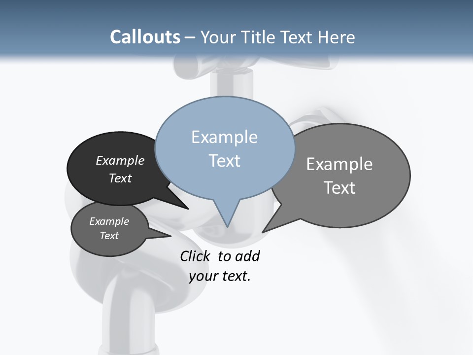 Leak Symbol Economy PowerPoint Template