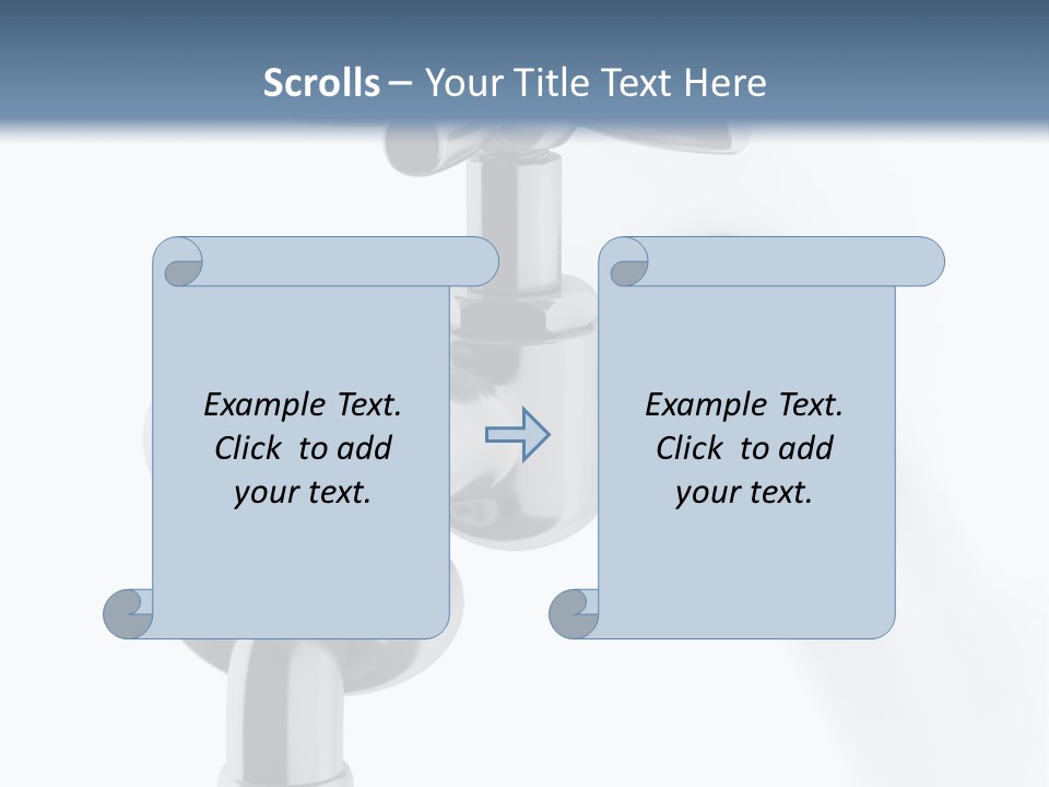 Leak Symbol Economy PowerPoint Template