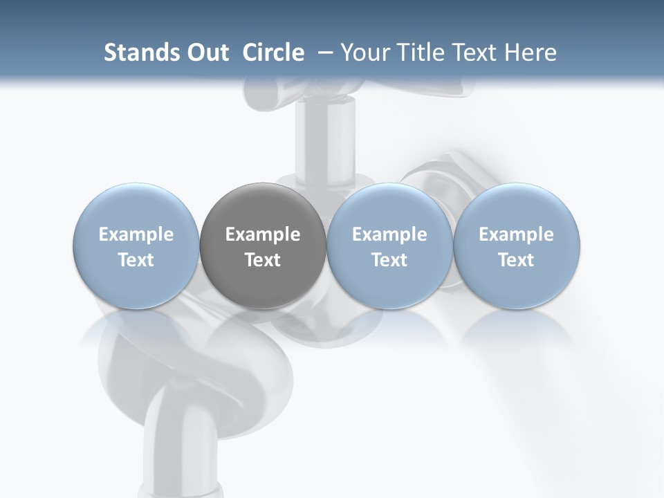 Leak Symbol Economy PowerPoint Template