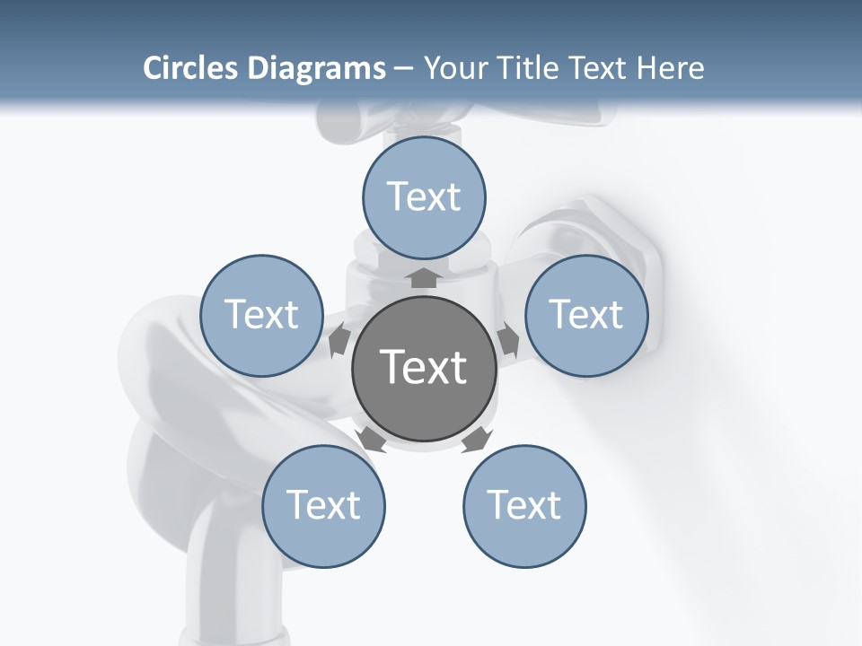 Leak Symbol Economy PowerPoint Template