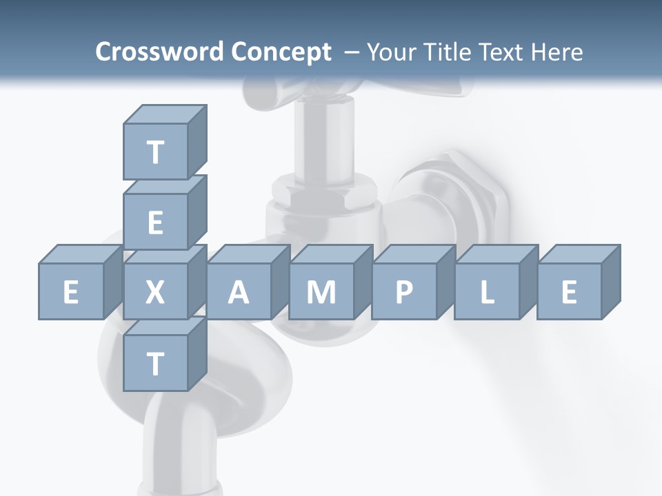 Leak Symbol Economy PowerPoint Template