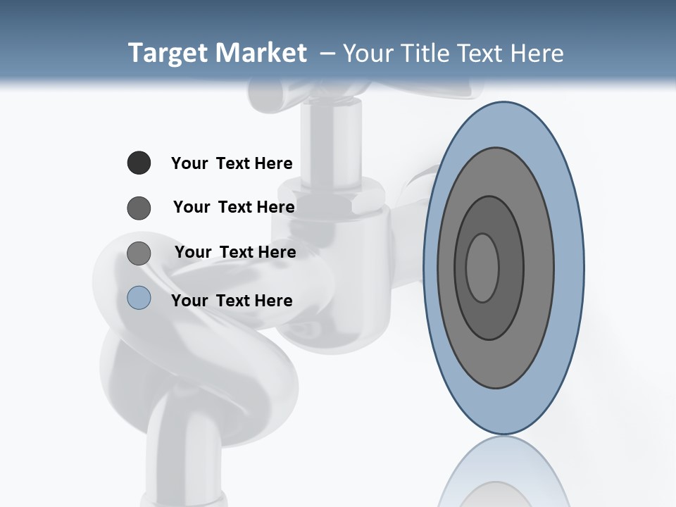 Leak Symbol Economy PowerPoint Template