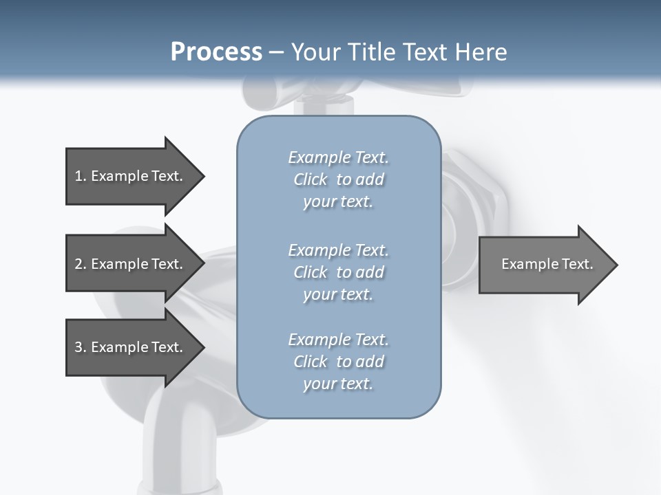 Leak Symbol Economy PowerPoint Template